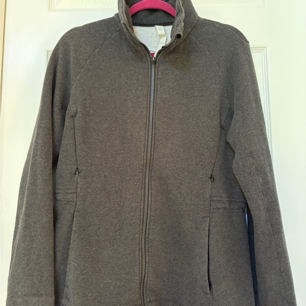 Gray Zip-Up Lululemon Jacket